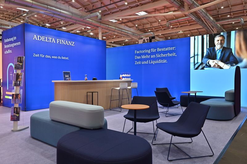 Adelta Messestand
